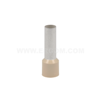 Końcówka tulejkowa izolowana Cu, HI 35/25 przekrój: 35mm2, dł. tulejki 25 (opak 50szt) | E08KH-02010109101 Ergom