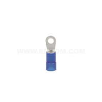 Końcówka oczkowa izolowana KOI 2,5/3 PC przekrój: 2,5mm2, otwór pod śrubę M3 (opak 100szt) | E09KO-02010200900 Ergom
