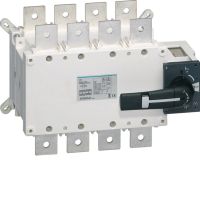 Przełącznik zasilania I-0-II 4P 630A | HI458 Hager