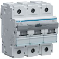 Wyłącznik nadprądowy 10kA 3P C 125A, MCB | HMF399 Hager