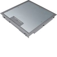 Pokrywa uchylna płytki montaż Q08 294X294 5mm stal szary PA, tehalit.VE-EE | KDQ08057011 Hager