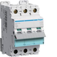 Wyłącznik nadprądowy 10kA 3P B 16A MCB | NBN316 Hager
