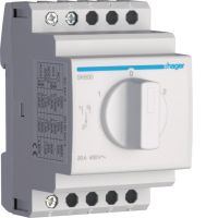 Przełącznik kluczykowy 1P I-O-II 20A 400V | SK600 Hager