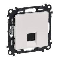 Gniazdo komputerowe pojedyncze RJ45 kat. 6 UTP, białe, Valena Life | 753142 Legrand