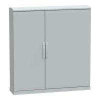 Thalassa Obudowa poliestrowa PLAZT IP44 otwarta podłoga, wentylowany dach 1250x1250x320 mm | NSYPLAZT12123G Schneider Electric