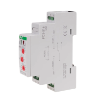Przekaźnik czasowy 10-funkcyjny PCS-516UNI styk 1 NO/NC 12-264V na szynę DIN | PCS-516UNI F&F
