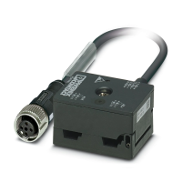 Rozdzielacz SAC-ASI-J-Y-B-PUR-1,0-FS SCO | 1407575 Phoenix Contact