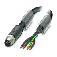 SAC-4P-M12MSS/ 2,0-PUR PE | 1408836 Phoenix Contact