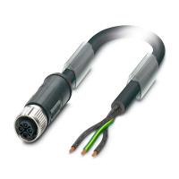 SAC-3P- 5,0-PVC/M12FSS PE | 1411646 Phoenix Contact