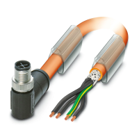 SAC-4P-M12MRS/10,0-PUR PE SH | 1424111 Phoenix Contact