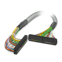 Kabel systemowy, konfekcjonowany FLK 50/EZ-DR/ 200/KONFEK, 50-pinowy (2m) | 2289094 Phoenix Contact