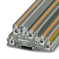 Złącze instalacyjne do przewodów ochronnych, zielono-żółte PTI 2,5-PE/L/TG | 3213960 Phoenix Contact