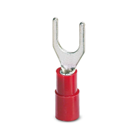 Końcówka kablowa widełkowa C-FCI 1,5/M4, przekrój 0,5-1,5mm2, otwór pod śrubę M4 czerwona | 3240034 Phoenix Contact