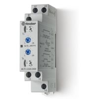 Przekaźnik czasowy jednofunkcyjny 1 P; 16A; 12…240V AC/DC; LI, LE | 80.91.0.240.0000 Finder