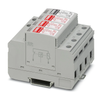 Ogranicznik przepięć typ 2 VAL-MS 320/40/3+1 GY1 4P 20kA 1,6kV 335V | 2801321 Phoenix Contact