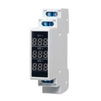 Miernik napięcia modułowy 3F (80-500VAC) | SPMV\3 Spamel