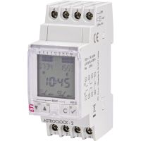 Zegar sterujący astronomiczny 2 kanały 16A ASTROCLOCK-2 | 002472051 Eti