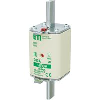 Wkładka bezpiecznikowa (topikowa) NH1 200A aM 690V silnikowa | 004184417 Eti