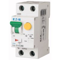 Wyłącznik nadprądowy z modułem różnicowoprąd 2-bieg. (1P+N) PKNM 6A C 30mA A, PKNM-6/1N/C/003-A-MW | 236022 Eaton