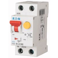 Wyłącznik nadprądowy z modułem różnicowoprąd 2-bieg. (1P+N) PKNM 10A C 30mA AC, PKNM-10/1N/C/003-MW | 236077 Eaton