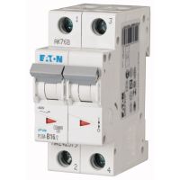 Wyłącznik nadprądowy 2-bieg. PLSM 10kA 16A C, PLSM-C16/2-MW | 242405 Eaton