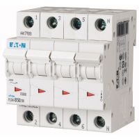 Wyłącznik nadprądowy 4-bieg. (3P+N) PLSM 10kA, PLSM-C50/3N-MW | 242548 Eaton