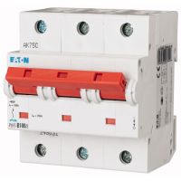 Wyłącznik nadprądowy 3-bieg. PLHT 25kA 100A D, PLHT-D100/3 | 248049 Eaton