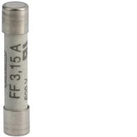 Wkładka bezpiecznikowa szklana FF wykonanie superszybkie 6,3x32mm 3,15A 250 VAC/DC | L6332FF03-150 Hager