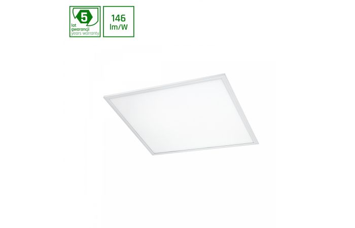 Oprawa panel LED ALGINE PREMIUM 30W 3800lm NW 4000K 120st IP20 600x600x10mm biały 5 lat gwarancji | SLI035049NW Wojnarowscy