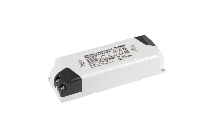 Zasilacz LED POWELED P 12V 30W 12DC max 2500 mA stałonapięciowy IP20 | 26810 Kanlux