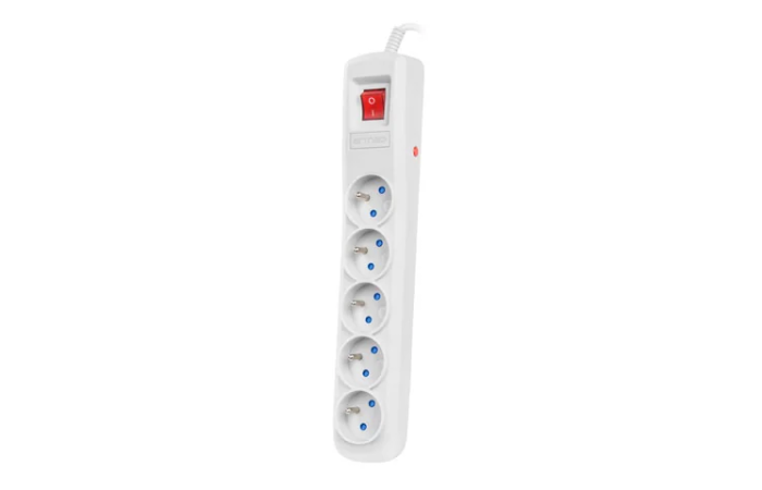 Listwa zasilająca ARMAC ARC5 5m 5X 230V PL szara | ARC5/50/SZ Armac