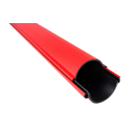Rura osłonowa sztywna dzielona ROS-D 110 250N, HDPE, dwudzielna, czerwona (3m/43szt) APS | 11063 TT Plast