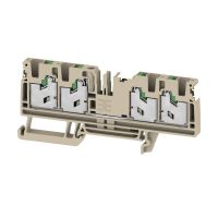 Złączka szynowa przelotowa S4C 4 DL SNAP IN seria S | 2874930000 Weidmuller