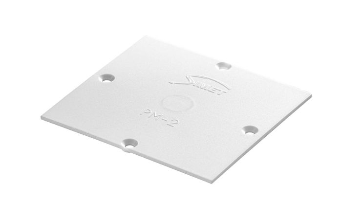 PM2, pokrywa wewnętrzna do puszek MULTIWALLi MULTIBOX, biała | 37163006 Simet