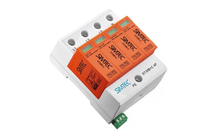 Ogranicznik przepięć warystorowy Simtec ST30B+C/4 klasa B+C 30kA 275V | 85201010 Simet