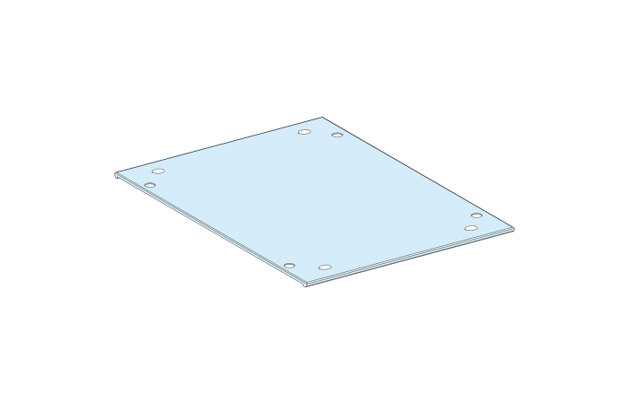 Pokrywa pełna 300x400mm IP30, PrismaSet | LVS08433 Schneider Electric