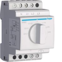 Przełącznik woltomierza 7-pozycyjny 400V, 20A | SK602 Hager