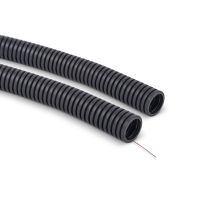 Rura giętka karbowana PVC RKLS 25/20 320N samogasnąca, szara (50m) | 10017 TT Plast