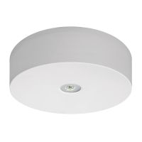 Oprawa awaryjna AXN IP65 LED 6W 590lm, optyka road, 1h, jednozadaniowa, AT ,biała | AXNR/6W/B/1/SE/AT/WH Awex