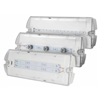 Oprawa awaryjna HELIOS IP65 ECO LED 3,2W 320lm 3m 1h jednozadaniowa PT | HWM/3,2W/E/1/SE/PT/TR Awex