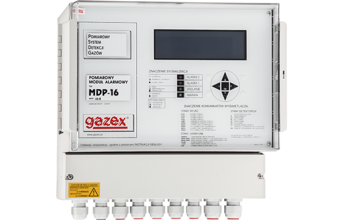 Moduł sterujący, pomiarowy RS485 MDP-16/M | MDP-16/M Gazex