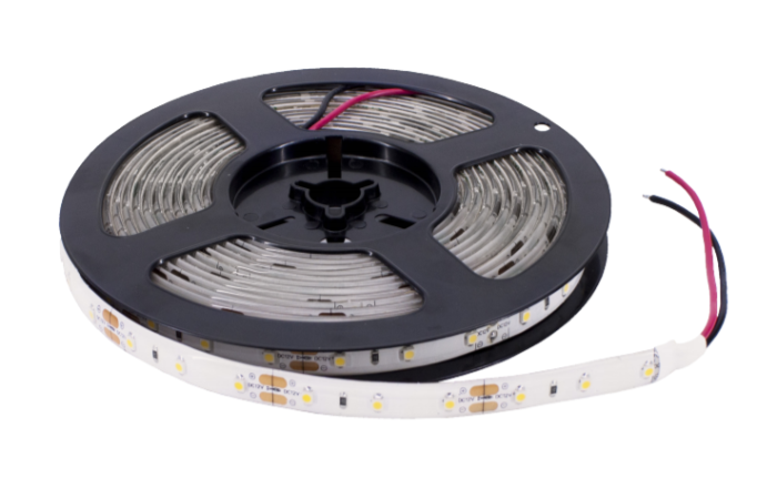 Taśma LED PREMIUM 12V DC 2835 300LED/5M 24W IP65 2LATA GW. BIAŁA ZIMNA | D87-LS-2835-300-IP65-ACW Bemko