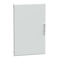 Drzwi pełne do obudowy wiszącej 930x600mm 18mod. IP30, PrismaSet | LVS08126 Schneider Electric