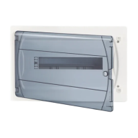 Rozdzielnica modułowa podtynkowa (ściana murowana) 18M IP40 drzwi transparentne SCF118TX, SecoraLine | 4TBD640049C0100 ABB