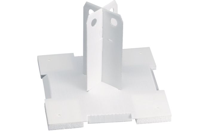 Podstawa / szablon do systemu szalunkowego 350x350mm PP, Tehalit.UK | SEGT350 Hager