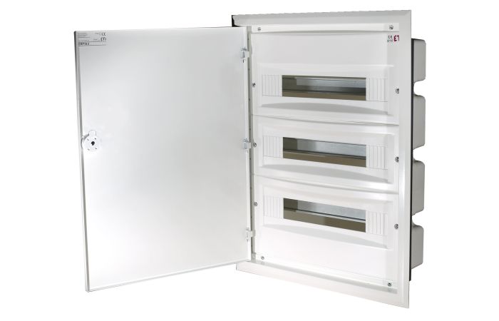 Rozdzielnica modułowa p/ 3x18 dzwi metal IP40 ERP18-3 DIDO | 001101212 Eti