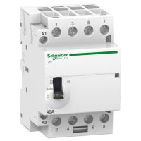Stycznik modułowy ICT50 40A 4NO 220-240V 50Hz MO, Acti 9 | A9C21844 Schneider Electric
