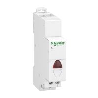 Lampka wskaźnika pojedyncza, migająca iIL 110-230VAC, czerwona, Acti 9 | A9E18326 Schneider Electric