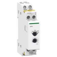 Przekaźnik czasowy 1P 3A 1-36000sek 24-240V AC opóźnione załączenie iATEt | A9C15419 Schneider Electric