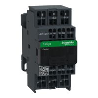 Stycznik mocy TeSys D 25A 3P 11KW 24V AC 1NO 1NC AC-3 zaciski sprężynowe | LC1D253B7 Schneider Electric